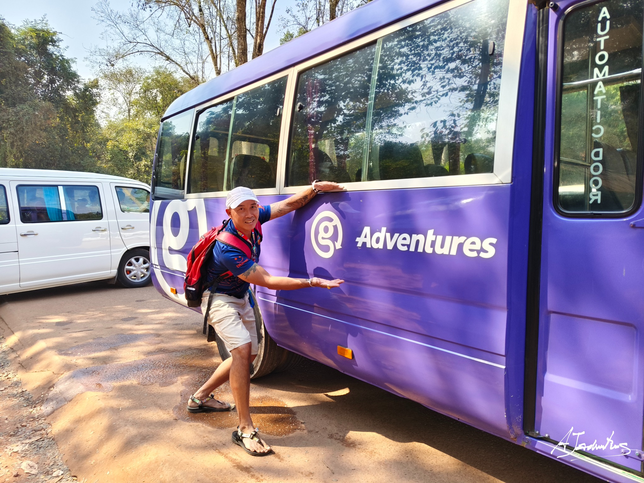 G Adventures tour vehicle