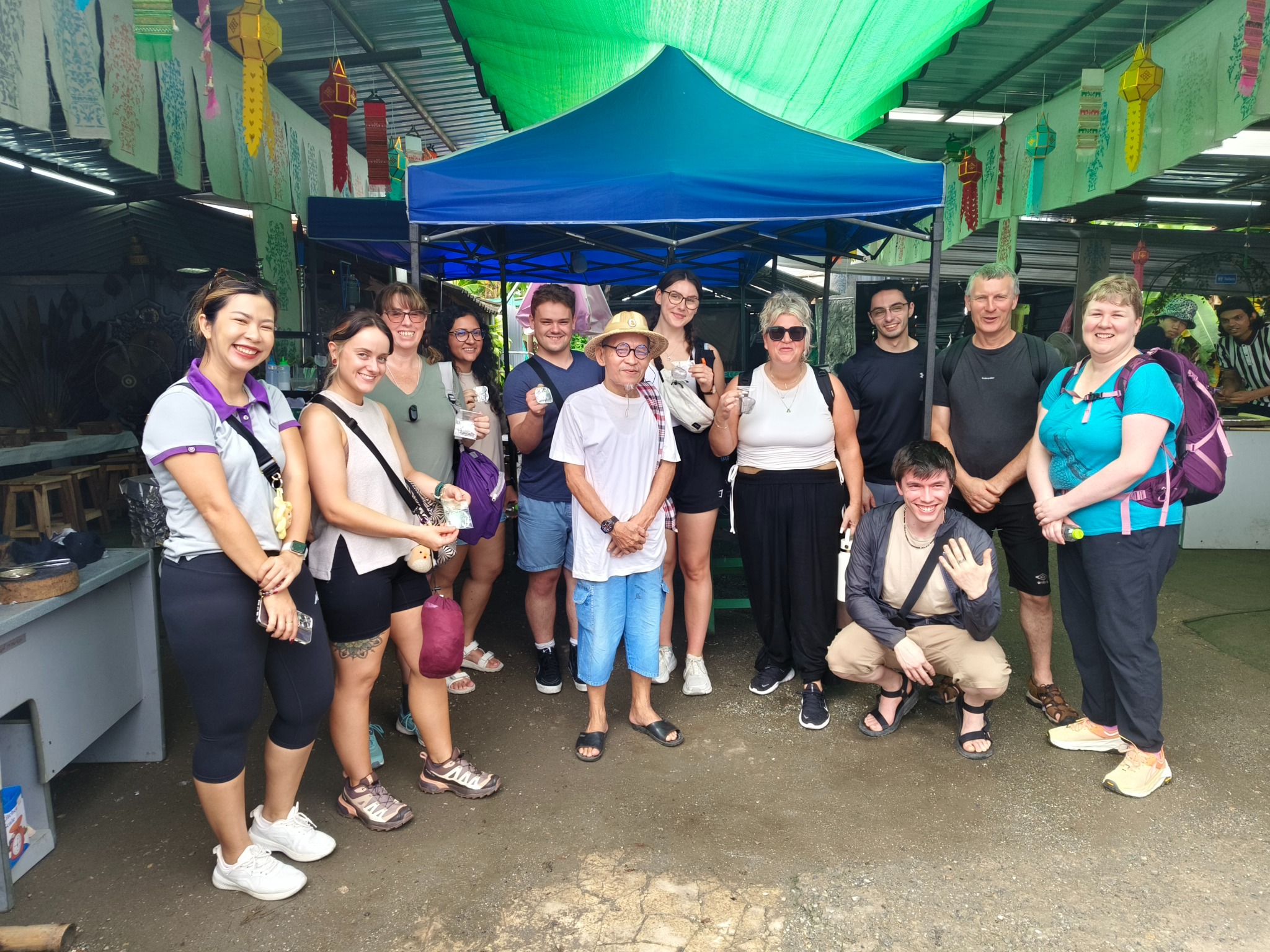 Guests with tuk-tuks